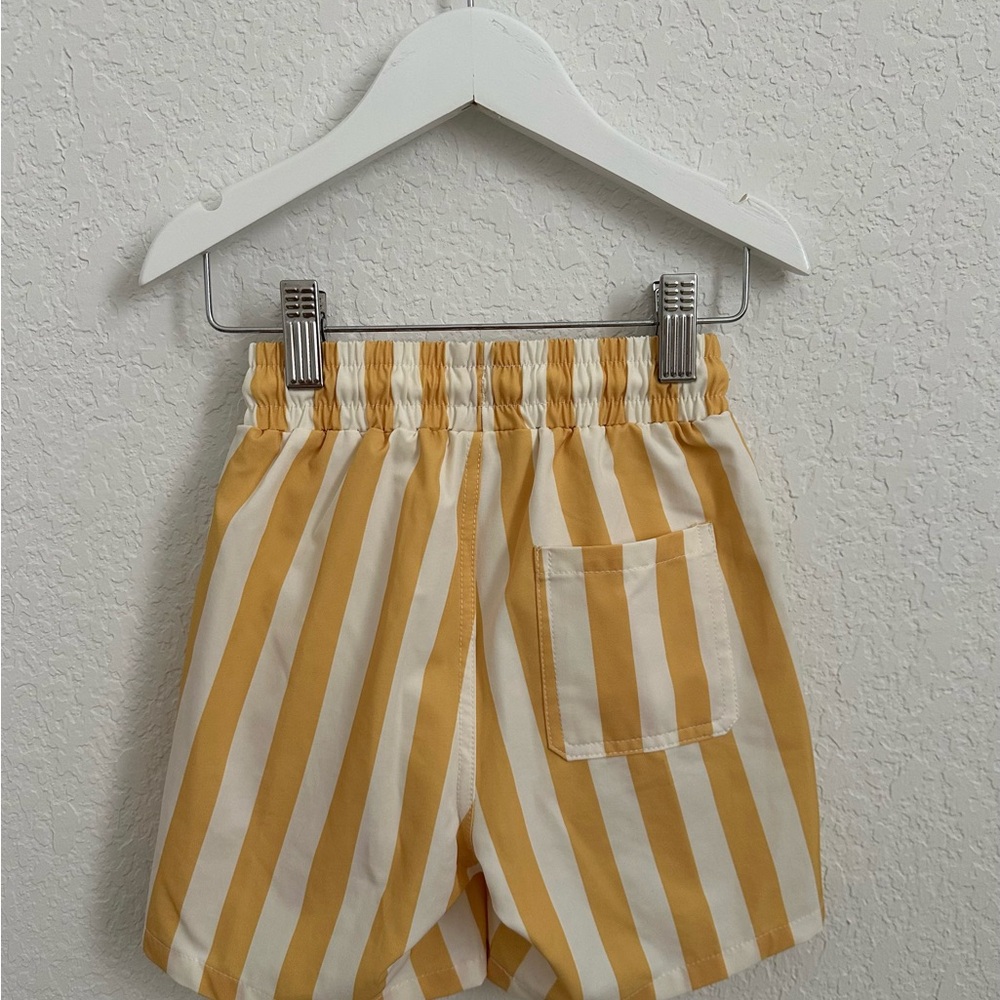 Miles Kids’ Stripe Swim Shorts - Picture 3 of 4